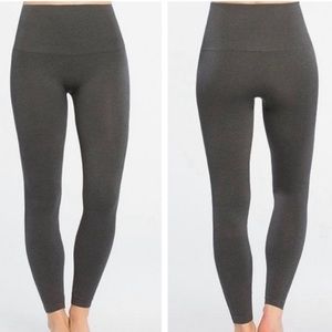SPANX Heather Gray Look At Me Now High Rise Leggings size 1X